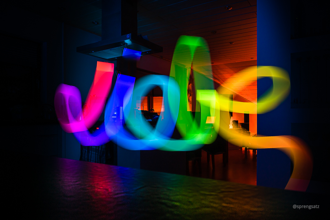 Lightpainting „Liebe“