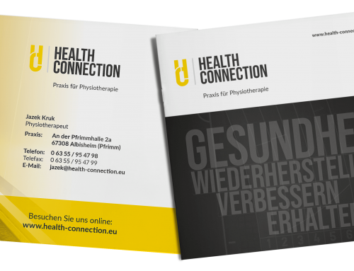 Praxisflyer Physiotherapeut, Albisheim